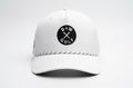 The Black and White Golf Rope Hat (White)